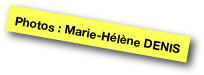 Photos : Marie-Hélène DENIS