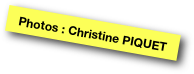Photos : Christine PIQUET